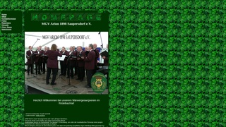 M�nnergesangverein "ARION 1898" Saupersdorf e.V.