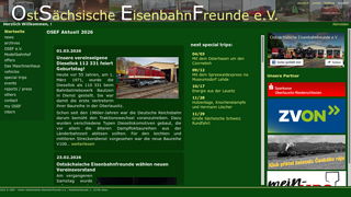 Osts�chsische Eisenbahnfreunde e.V.
