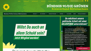 B�ndnis 90/Die Gr�nen - Kreisverband Freiberg/Sa.