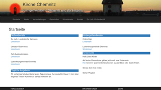 Kirchen aus Chemnitz und der Region