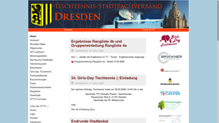 Tischtennis - Stadtfachverband Dresden