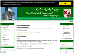 Schmiedeberg - Gemeinde Schmiedeberg