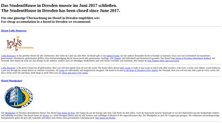 Dresden StudentHouse - Die WG auf Zeit