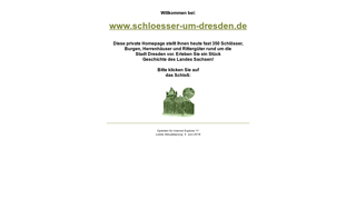 Schl�sser um Dresden