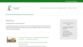 Kirche Dresden-Weixdorf