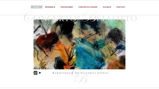 CONCERTO BELLOTTO-Kammermusik f�r besondere Anl�sse