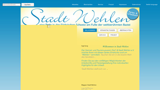 Wehlen - Erholungsort Stadt Wehlen
