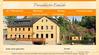 Porschdorf, Waltersdorf, Prossen
