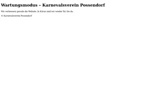 Karnevalsverein Possendorf e.V.