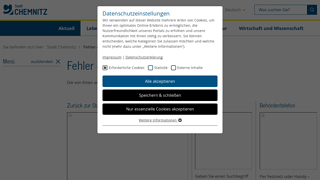 Chemnitz - Pr�sentation der Stadt