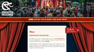 Serkowitzer Volksoper -  oper air in  der Saloppe