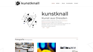 Kunststudenten und K�nstlerwebsite aus Dresden