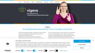 vigevo Geb�rdensprachdolmetscher  in Dresden und Sachsen