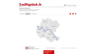 Mittagstisch in Dresden