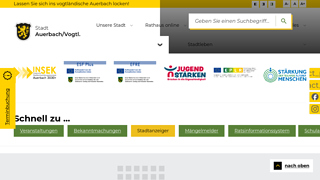 Auerbach /Vogtl. - Gro�e Kreisstadt