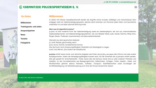 Chemnitzer Polizeisportverein e.V. - Sektion Ju-Jutsu