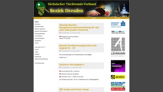 S�chsischer Tischtennisverband e.V. - Hauptbezirk Dresden