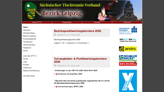 S�chsischer Tischtennis-Verband e.V. - Bezirk Leipzig